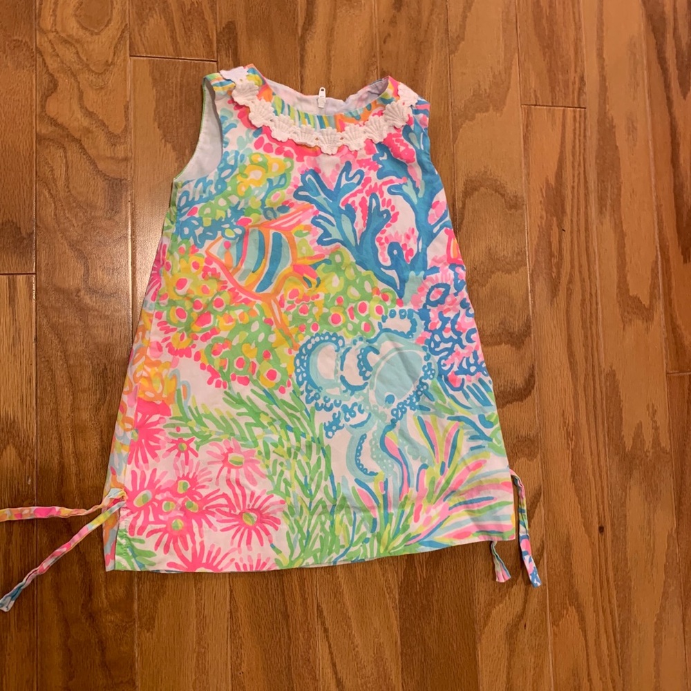 Lilly Pulitzer 2T Lovers Coral Dress